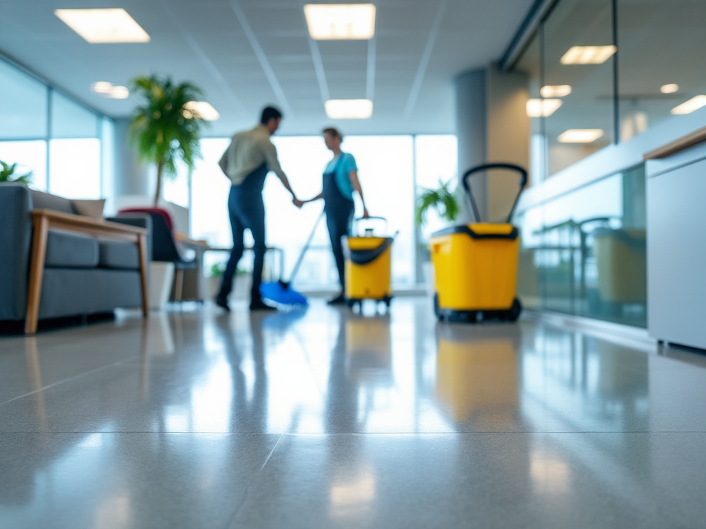 Nettoyage de fin de chantier bureaux