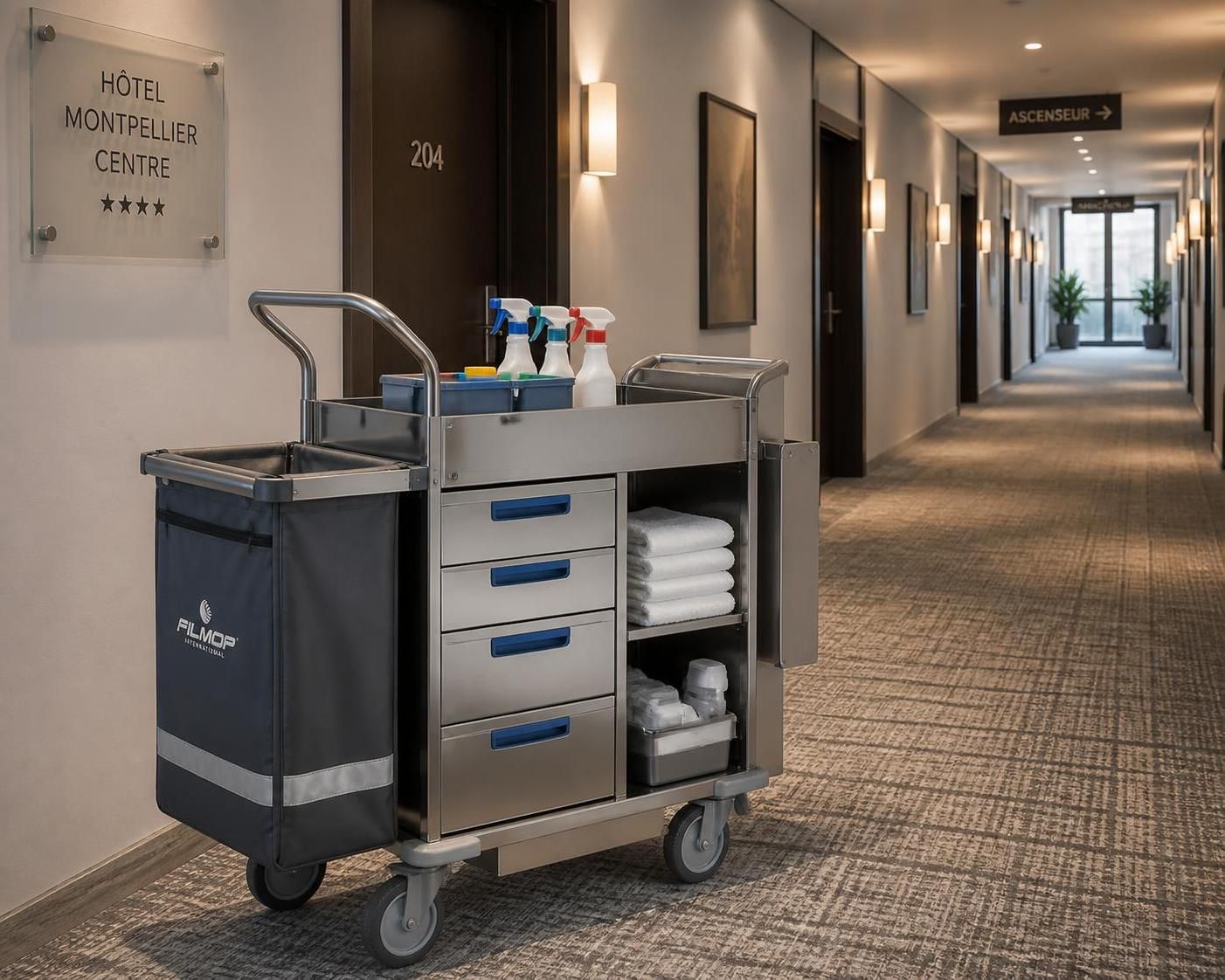découvrez comment choisir un chariot de nettoyage professionnel parfaitement adapté à vos besoins pour optimiser l'efficacité et la praticité de votre entretien.