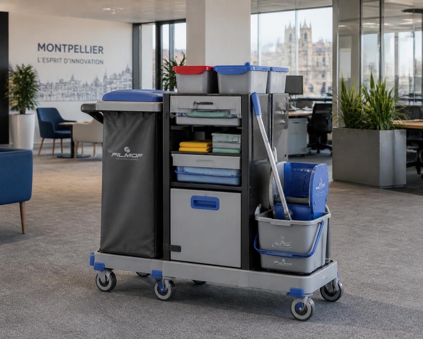 découvrez comment choisir un chariot de nettoyage professionnel complet pour optimiser vos tâches, gagner en efficacité et organiser votre matériel de manière pratique.