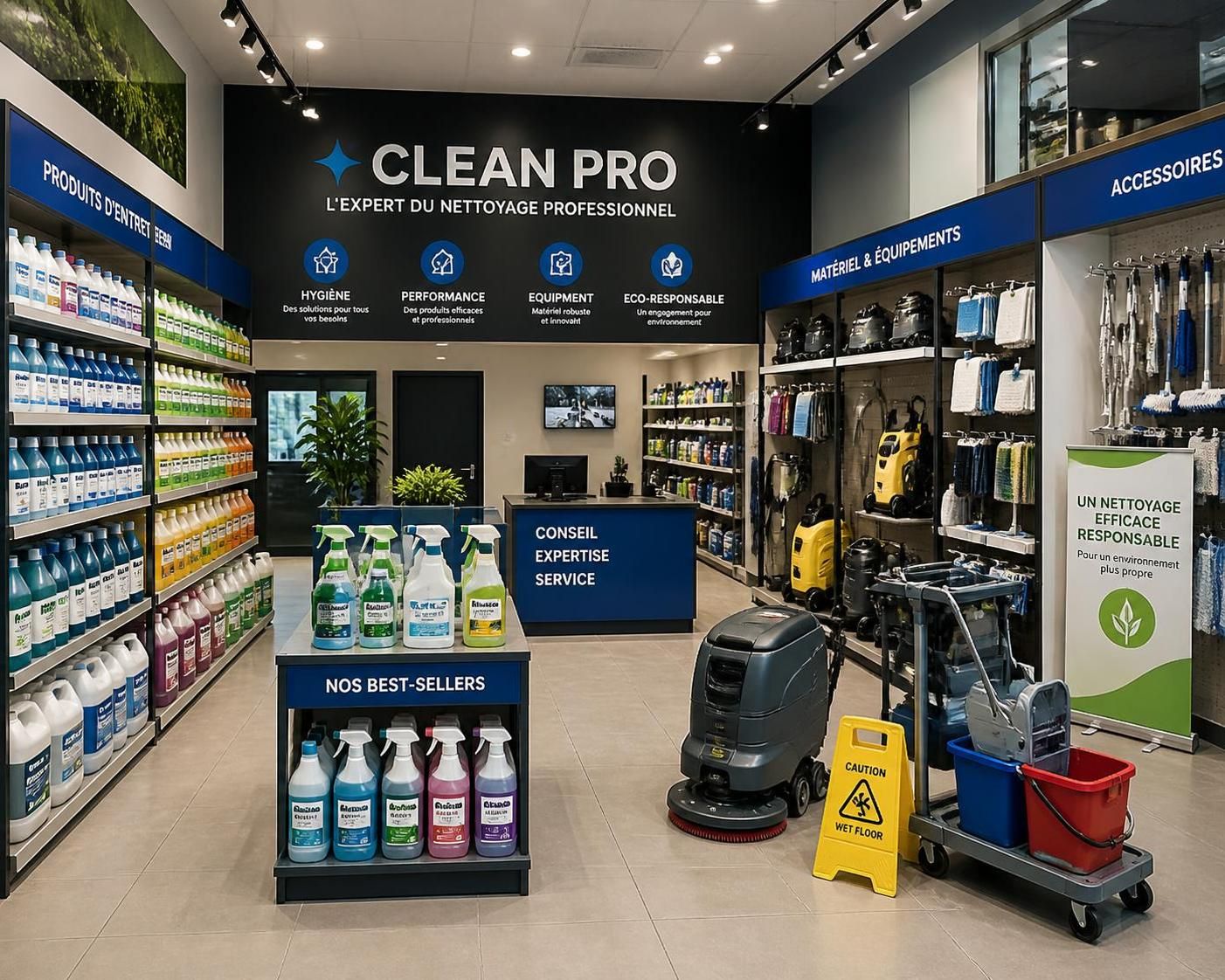 découvrez comment choisir un magasin de nettoyage professionnel qui répond parfaitement à vos besoins grâce à nos conseils pratiques et critères essentiels.