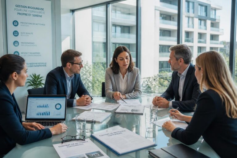 découvrez tout ce qu'il faut savoir sur le contrat de nettoyage en copropriété pour faire le meilleur choix et garantir un entretien efficace de vos parties communes.