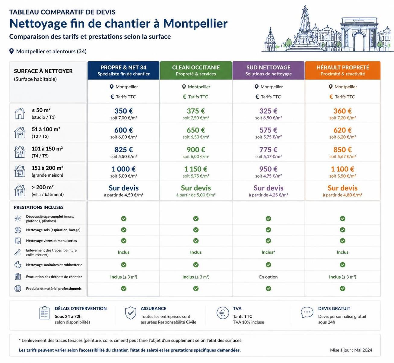 découvrez un exemple de devis pour le nettoyage de fin de chantier et apprenez à préparer efficacement votre budget pour ce service essentiel.