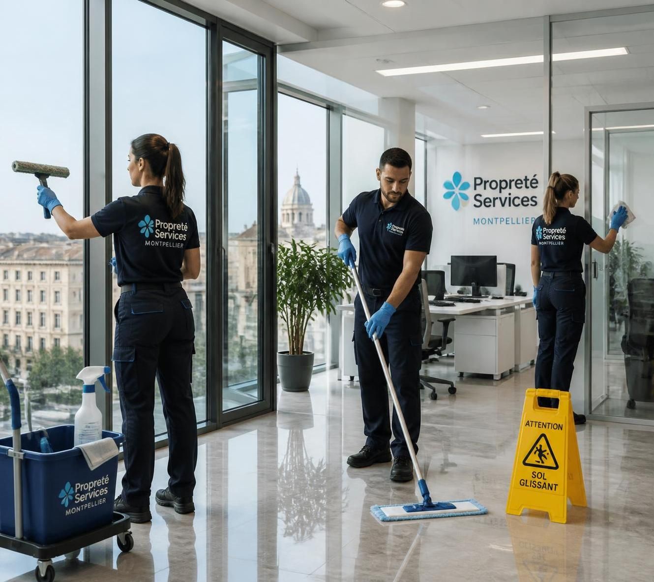découvrez les meilleurs services de nettoyage de bureau à montpellier pour garantir un espace de travail propre, sain et agréable. conseils et solutions adaptés à vos besoins professionnels.