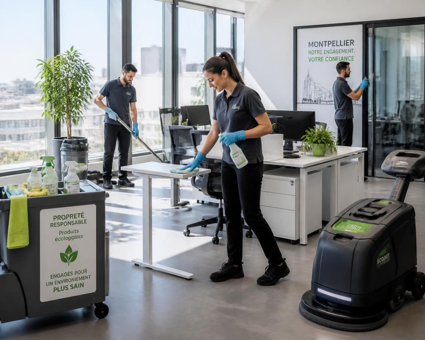 découvrez les meilleures pratiques pour le nettoyage de bureaux à montpellier et maintenez un espace de travail propre, sain et agréable pour tous.