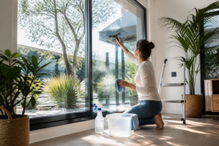 découvrez nos astuces efficaces pour un nettoyage de vitres chez particulier et obtenez un résultat impeccable, sans traces ni poussière.
