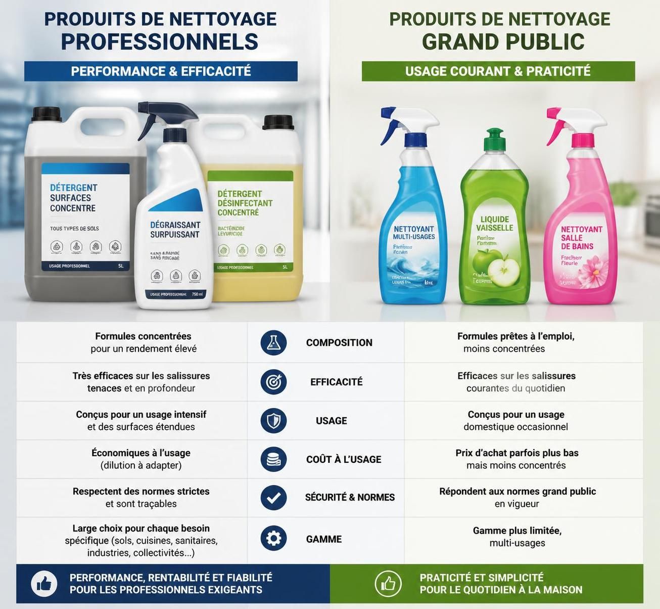découvrez comment choisir le meilleur produit de nettoyage professionnel adapté aux particuliers pour un entretien efficace et sécurisé de votre maison.