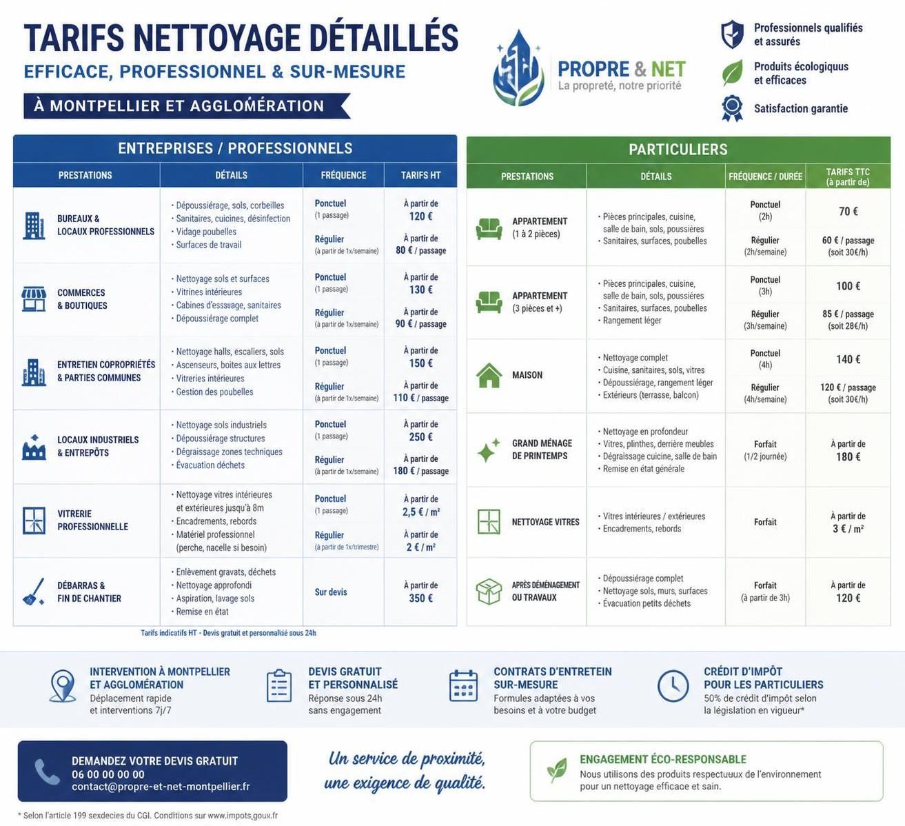 découvrez notre guide complet sur les sociétés de nettoyage dans l’hérault : services proposés, tarifs compétitifs et conseils pratiques pour choisir le prestataire idéal.
