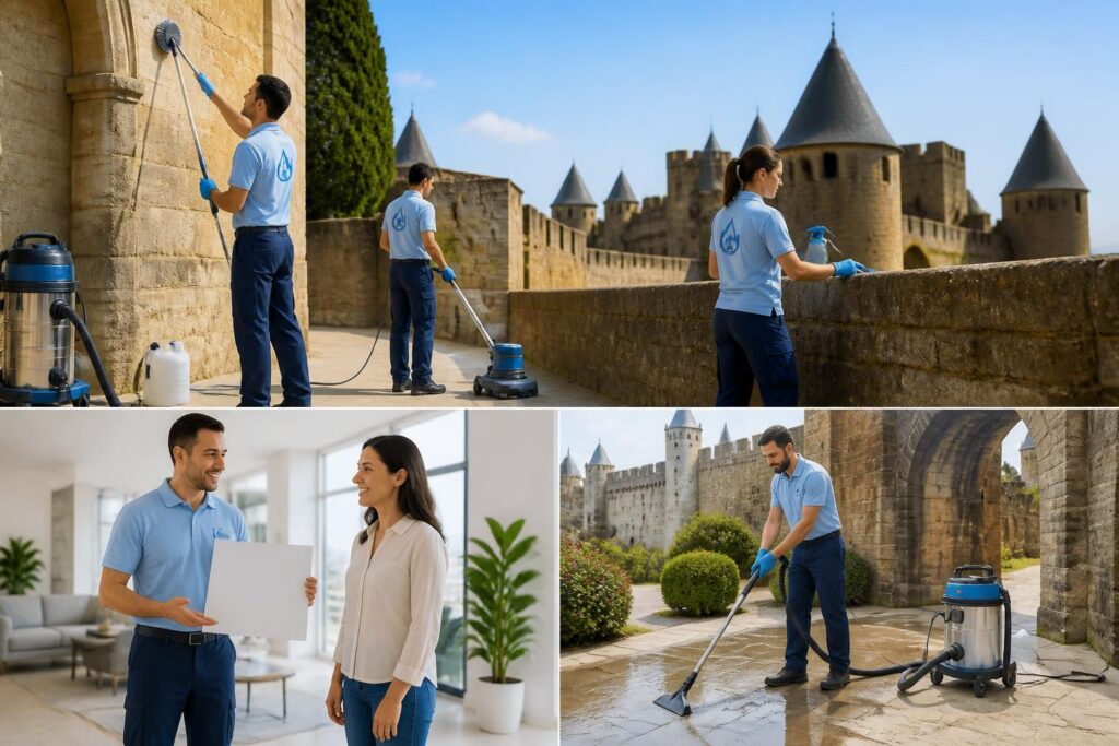 entreprise de nettoyage à carcassonne offrant des services professionnels et des conseils personnalisés pour assurer un environnement propre et impeccable.