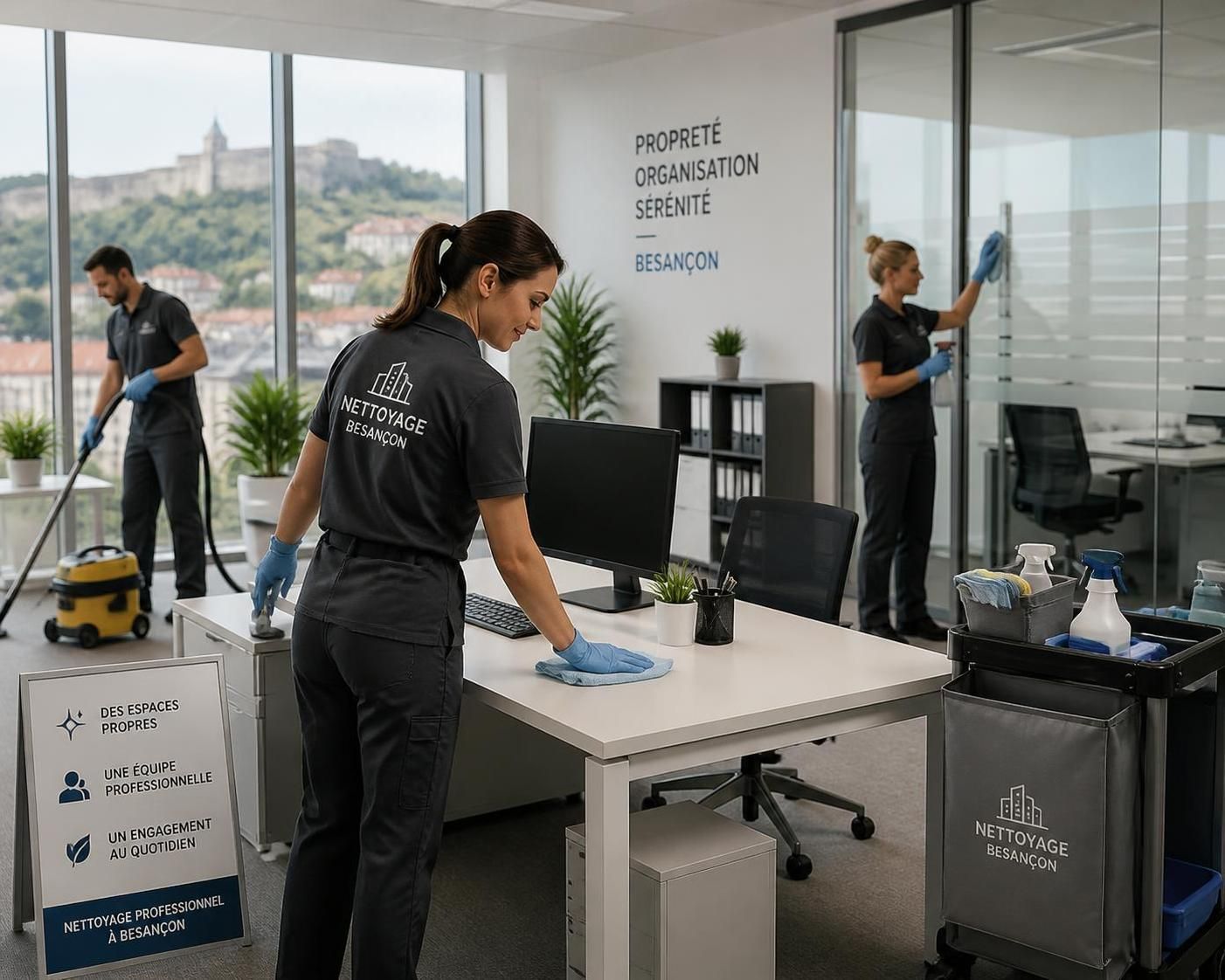 entreprise de nettoyage à besançon proposant des services adaptés aux particuliers et professionnels. bénéficiez d’un nettoyage efficace, fiable et respectueux de l’environnement.