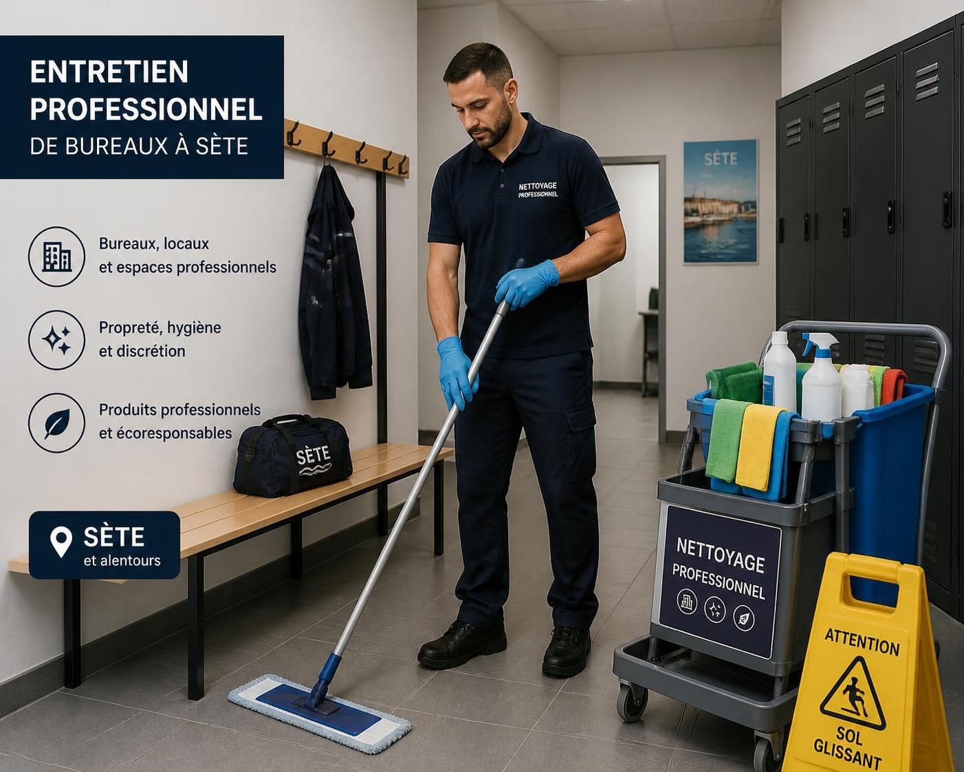 découvrez notre entreprise de nettoyage à sète, offrant des services professionnels adaptés aux particuliers et aux entreprises, pour un environnement propre et sain.