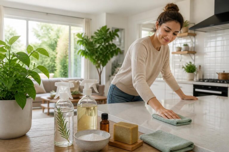 découvrez des méthodes efficaces de nettoyage écologique pour maintenir un intérieur sain tout en respectant l'environnement.