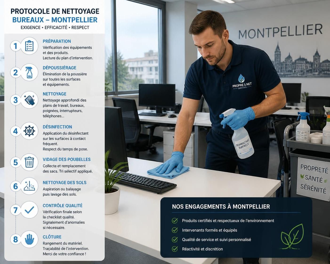 téléchargez notre guide complet et pratique au format pdf pour un protocole de nettoyage efficace et détaillé d'un bureau. assurez un espace de travail propre et sain.