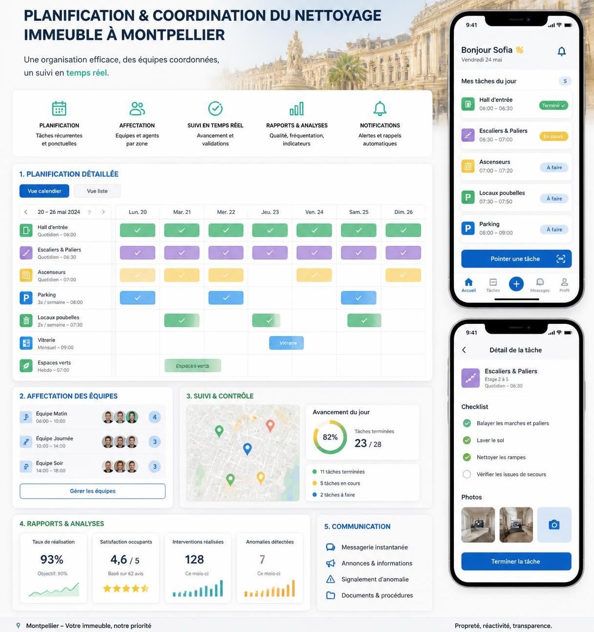 découvrez comment organiser un planning efficace pour le nettoyage des parties communes, afin d'assurer propreté, hygiène et satisfaction des occupants de manière simple et optimisée.