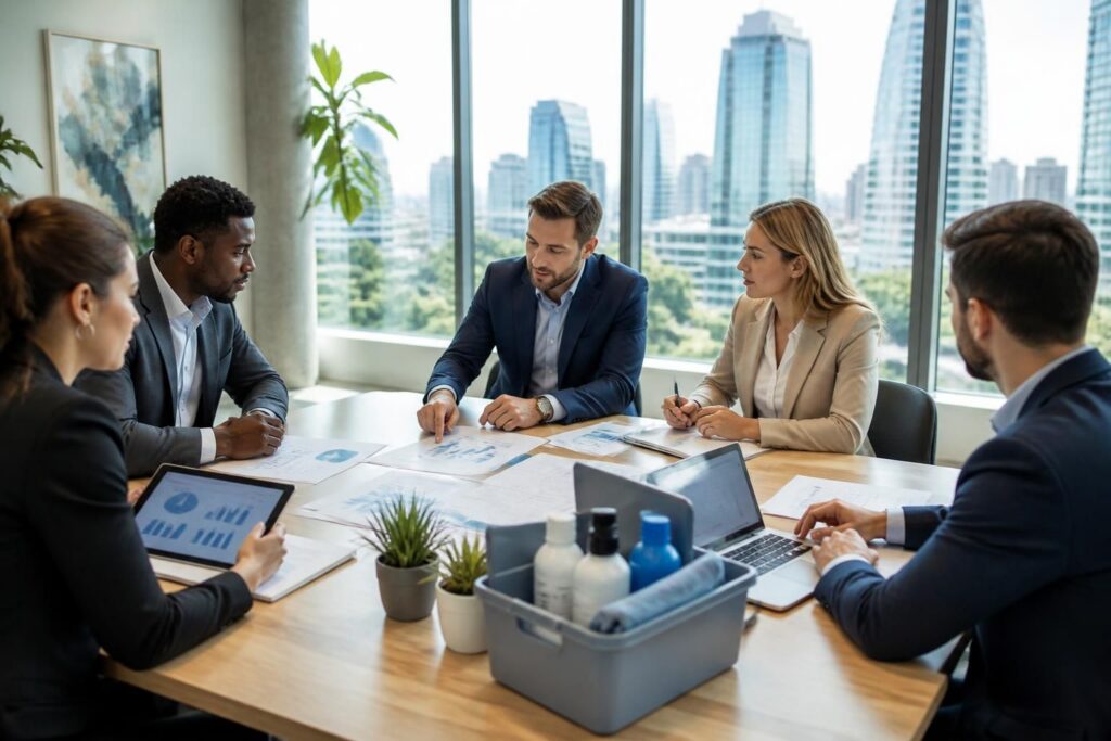 découvrez le tarif moyen en 2026 pour une entreprise de nettoyage et obtenez des informations clés pour bien planifier votre budget entretien.